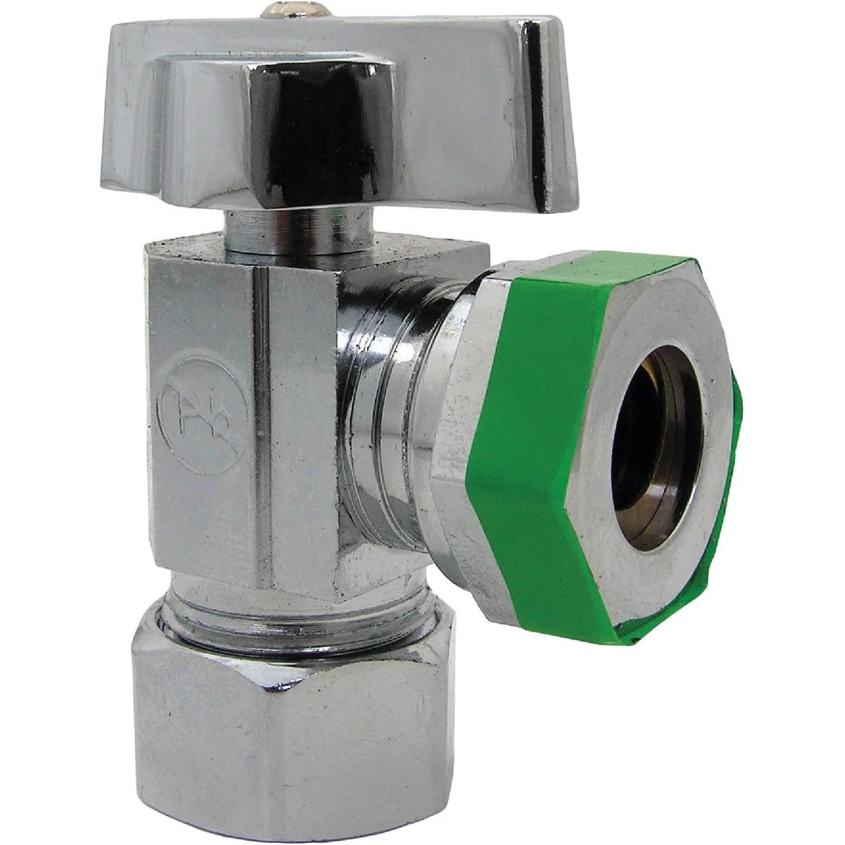 Lightweight Lasco 5 8 In. Copper C Inlet x 1 2 IP Outlet 1 4 Turn Angle Valve Soft