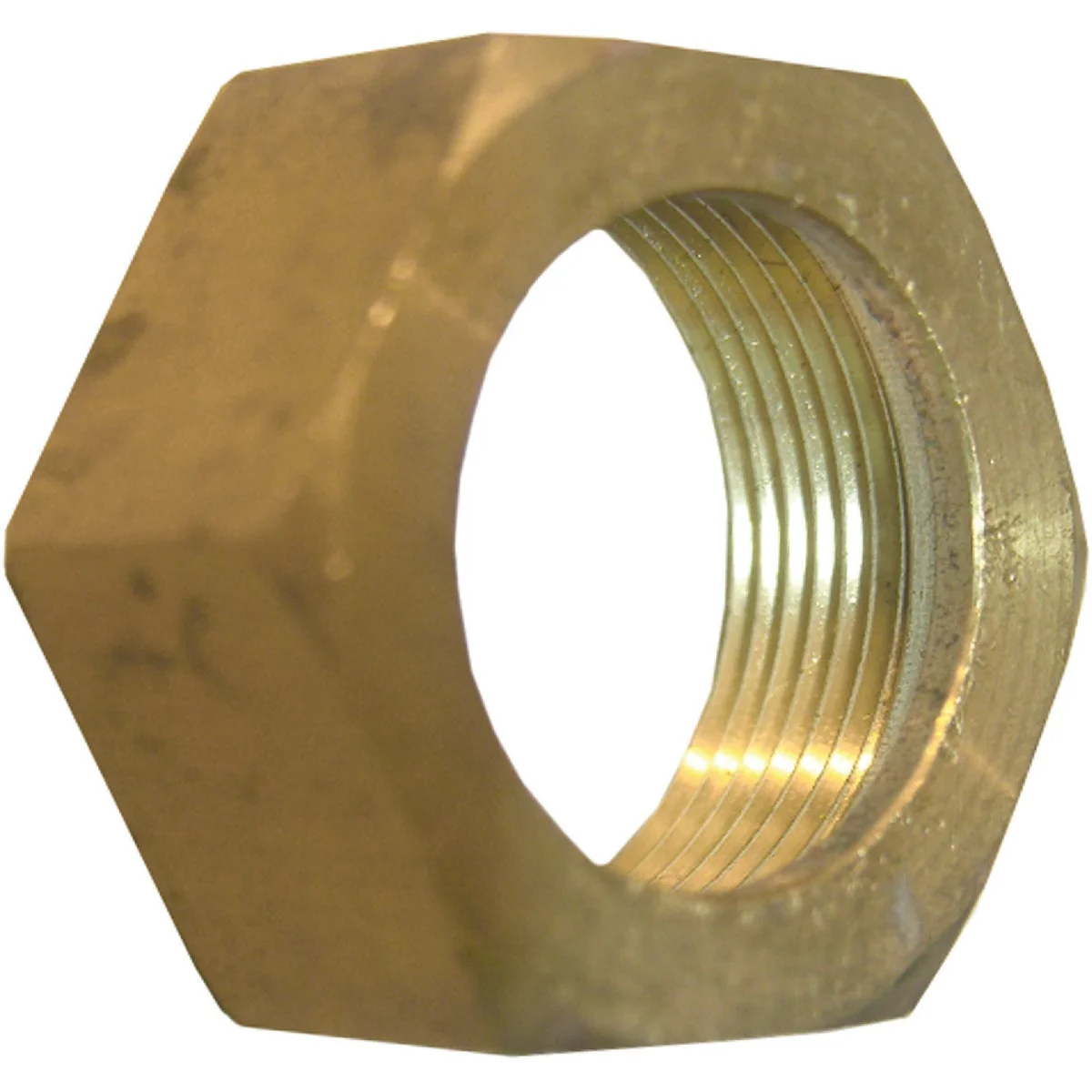 Casual Lasco 1 2 In. Brass Compression Nut 2-Pack Recyclable