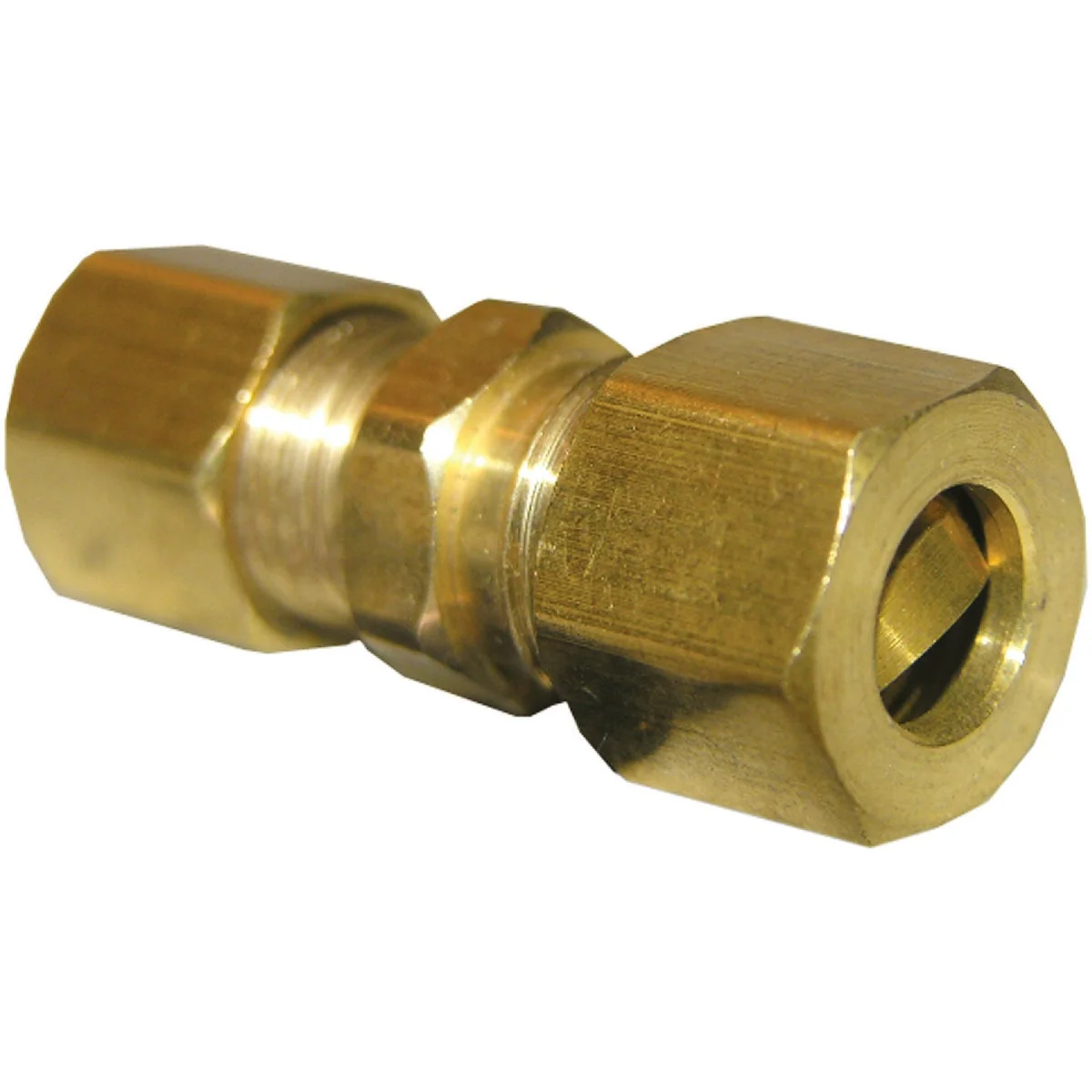 Artisan Lasco 1 4 In. x 1 4 In. Brass Compression Union Crafted