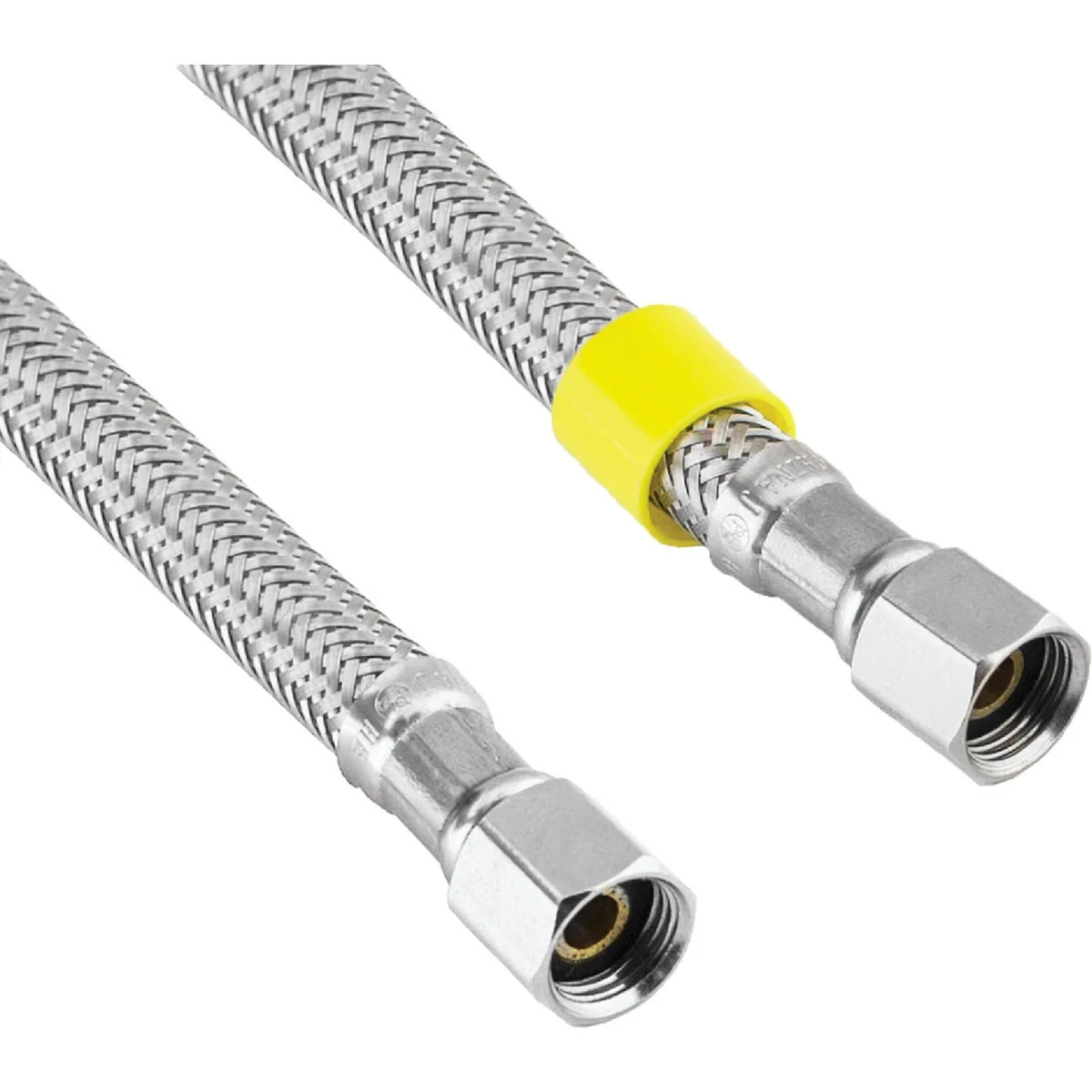 Premium Material Lasco 1 4 In. x 1 4 In. x 5 Ft. Length Braided Supply Ice Maker Connector Hose Selected