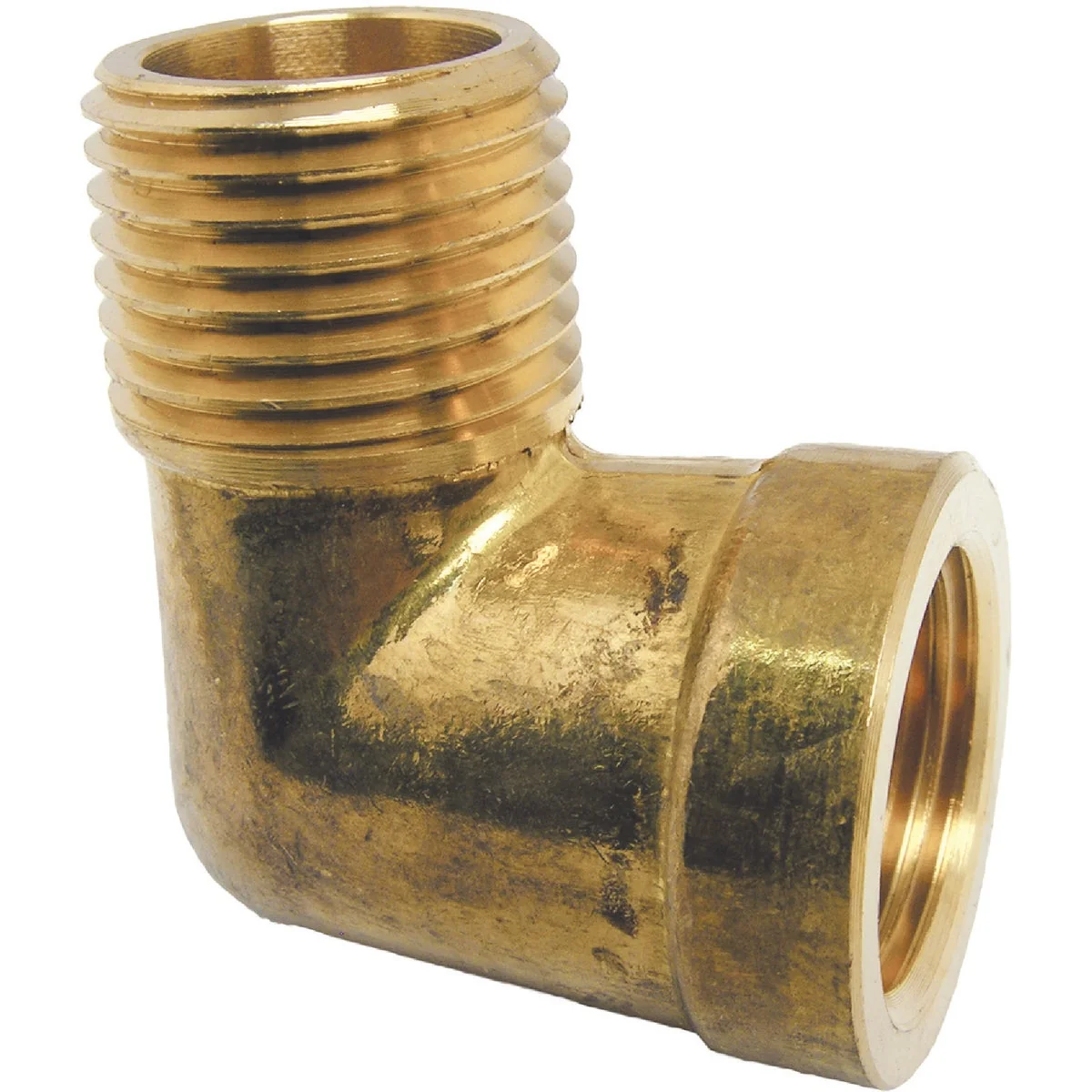 Functional Lasco 1 2 In. FPT x 1 2 In. MPT 90 Deg. Street Brass Elbow 1 4 Bend Powerful