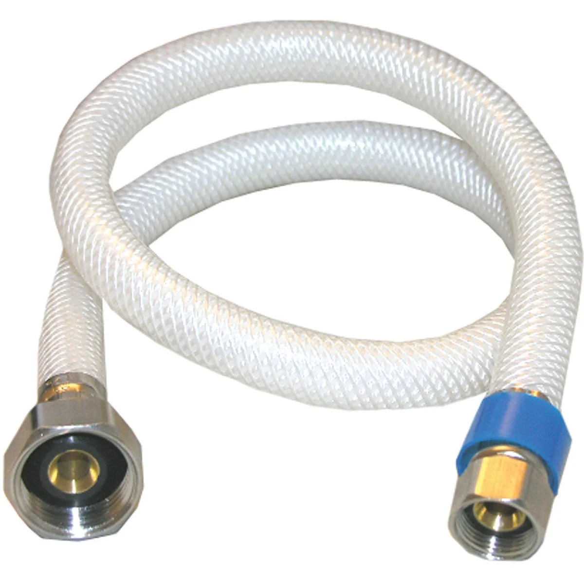Easy-to-Use Lasco 3 8 In. C x 1 2 In. FIP x 24 In. L Braided Poly Vinyl Faucet Connector Proven