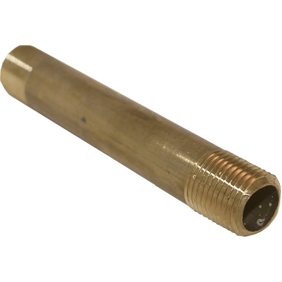 World-Class Lasco 1 8 In. x 2-1 2 In. Brass Nipple Artisan