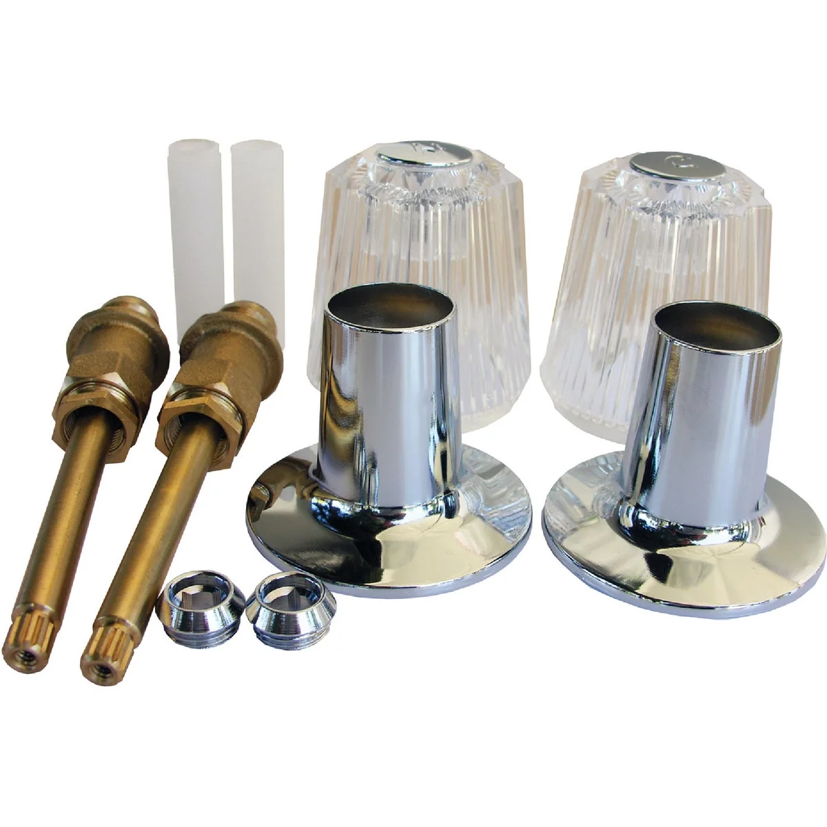 Clean Lasco Price Pfister 2-Valve Round Clear Tub Shower Handle Kit Innovative