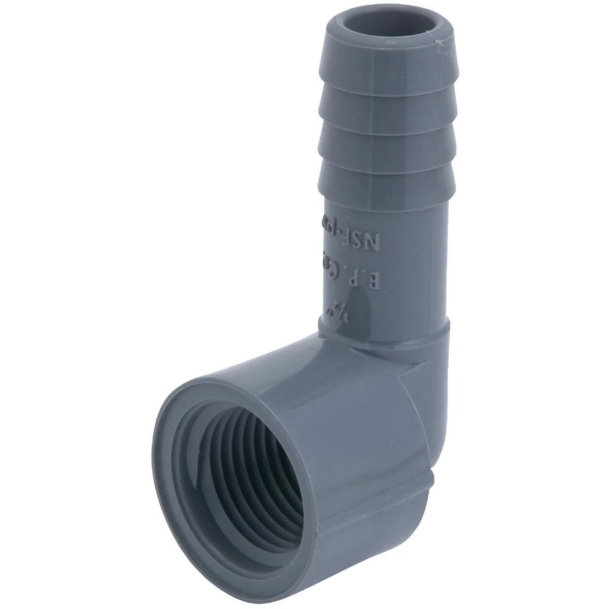 Minimalist Boshart 1 2 In. x 1 2 In. FIP 90 Deg. Polypropylene Insert Elbow 1 4 Bend Durable