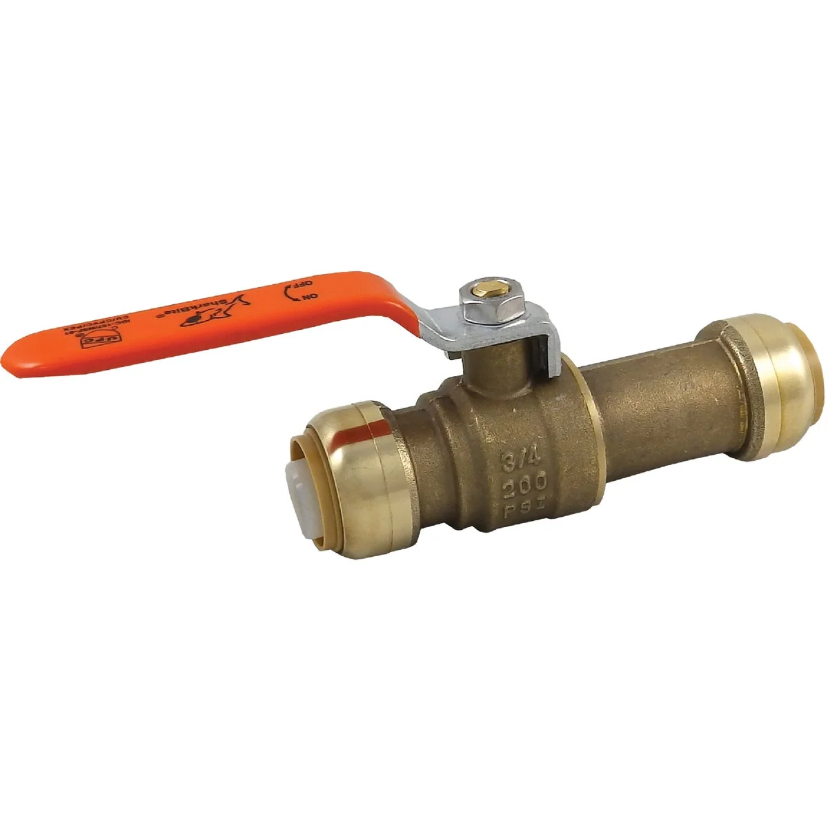 User-Friendly SharkBite 3 4 In. Brass Push-Fit Slip Ball Valve Selected