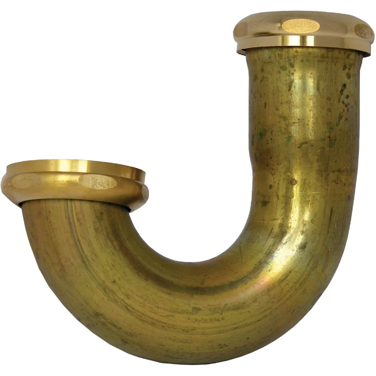 Eco-Friendly Lasco 1-1 2 In. LA Pattern Rough Brass J-Bend Recyclable