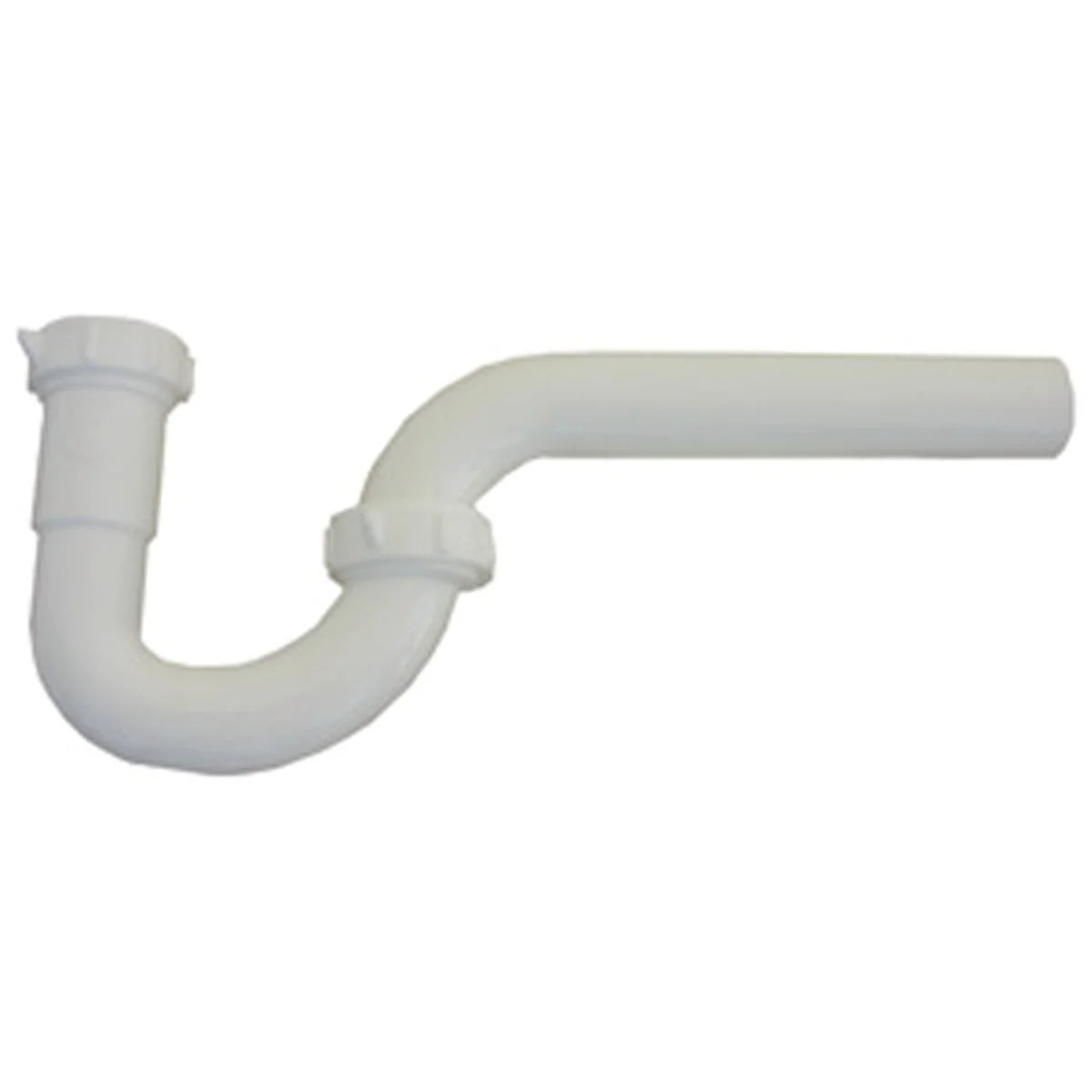 Effective Lasco 1-1 4 In. OD to 1-1 4 In. OD Inlet Tube White Plastic P-Trap Minimalist