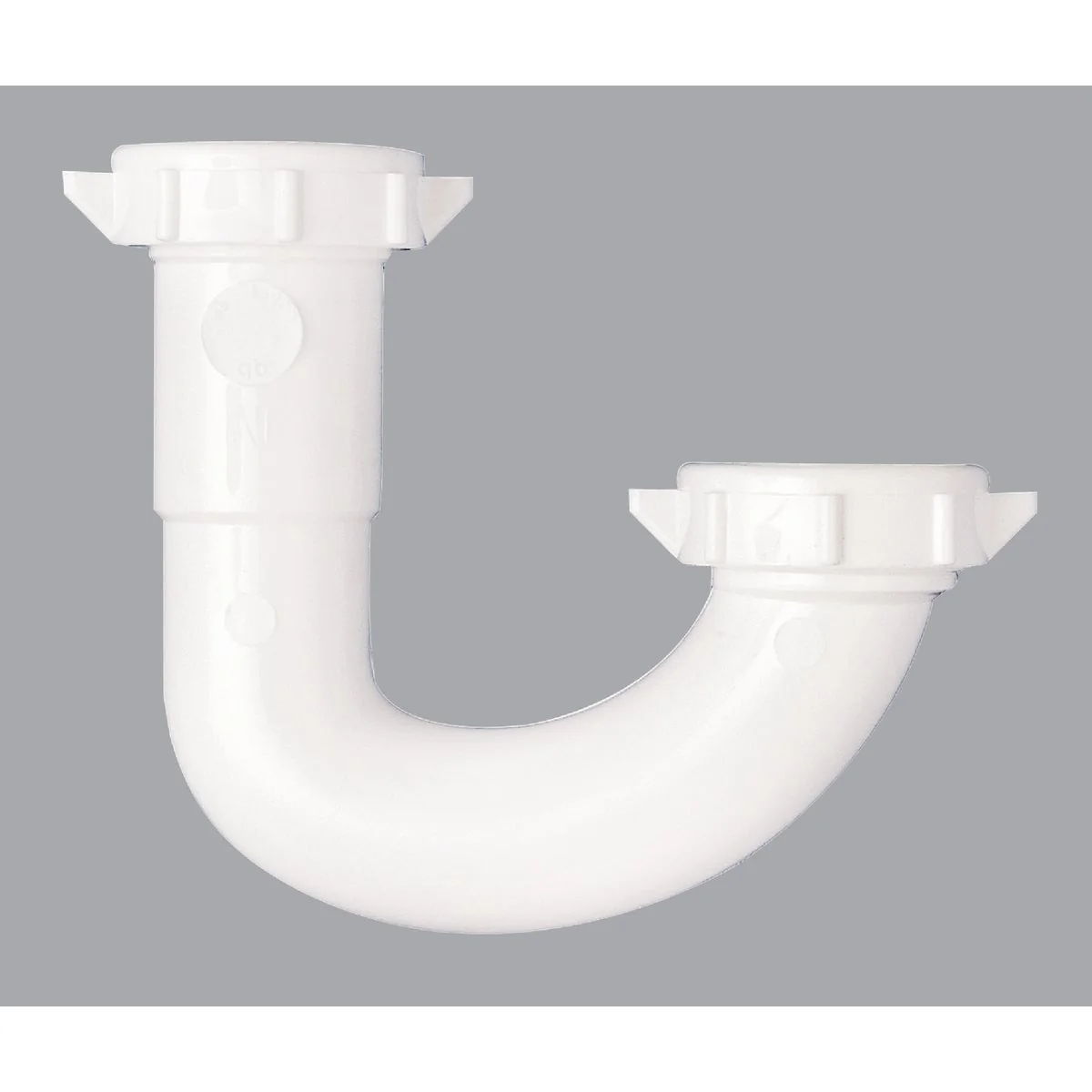 Detailed Do it 1-1 2 In. or 1-1 4 In.. White Plastic J-Bend Carded Natural