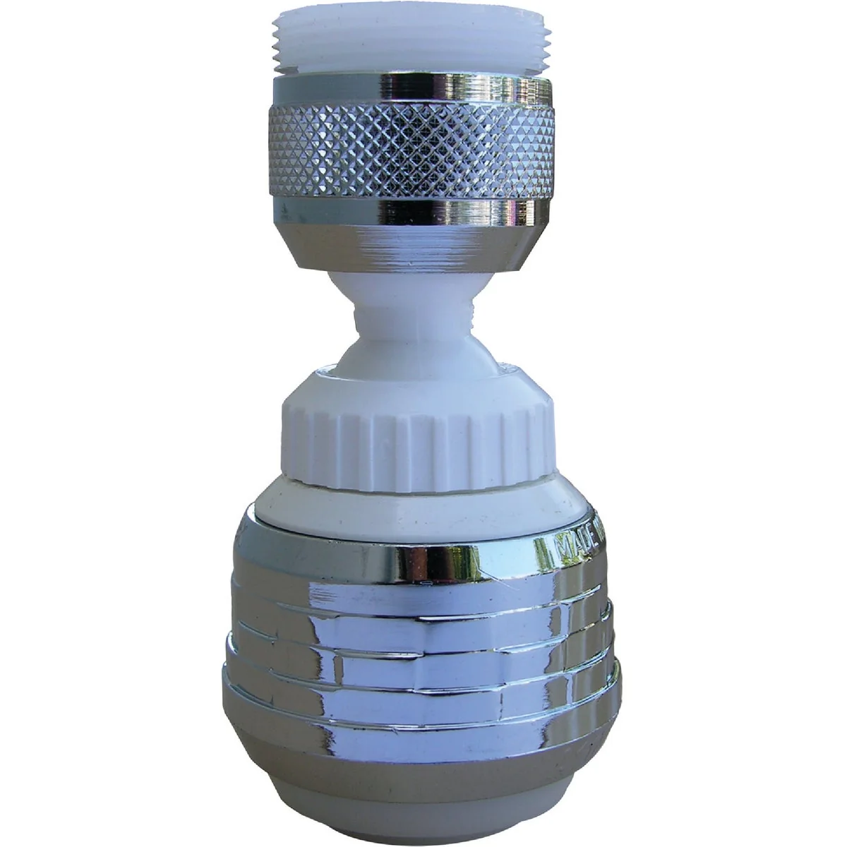 Minimalist Lasco 1.5 GPM Dual Thread Swivel Spray Aerator Chrome-Plated Healthy