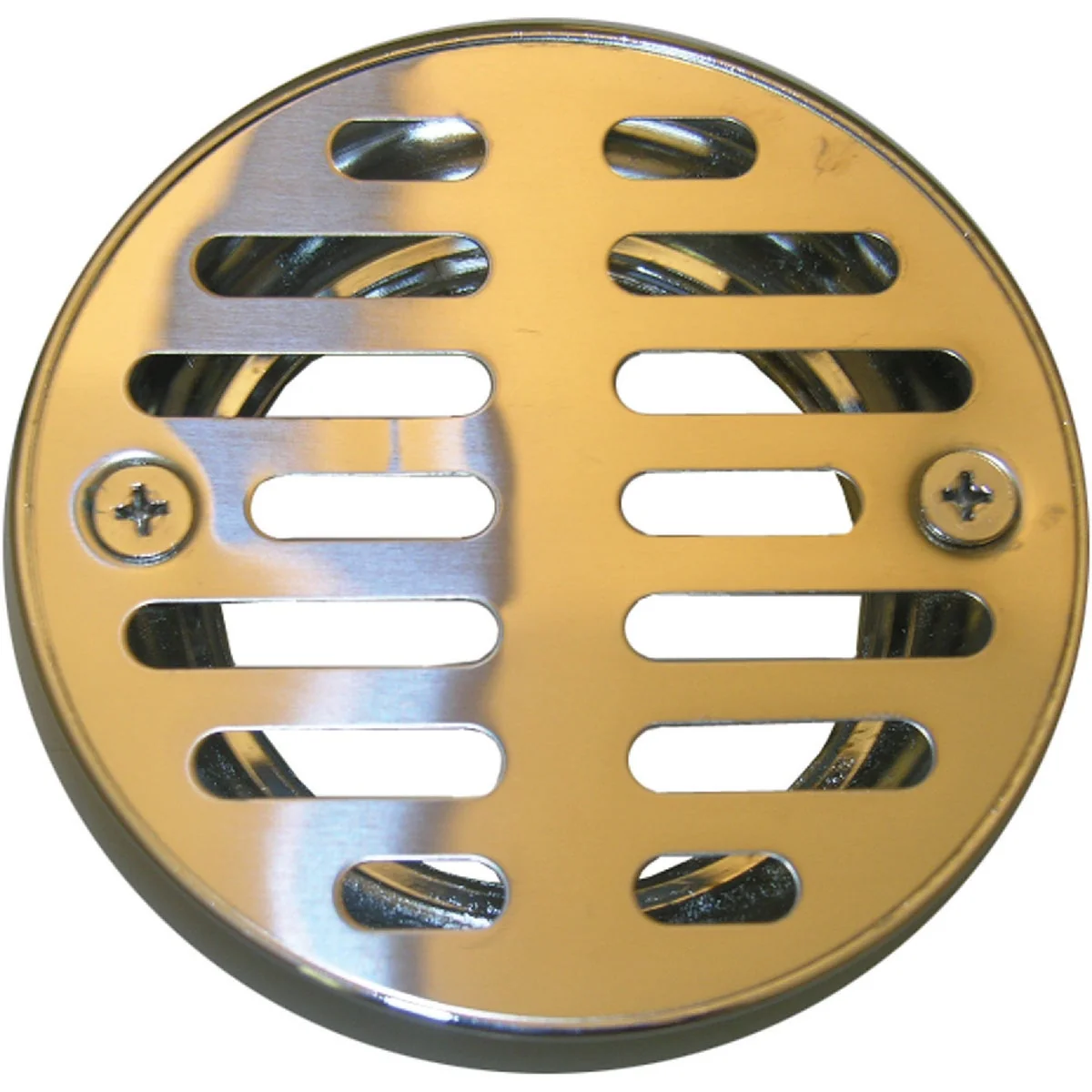 Effective Lasco 3-1 4 In. Chrome Plated Grill Shower Drain Strainer Selected