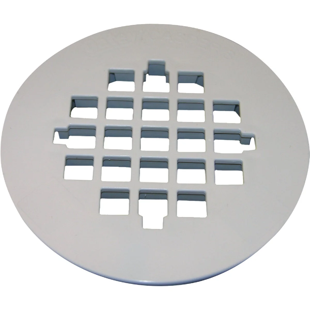 Minimalist Lasco 3 In. White Plastic Snap-In Casper Style Shower Drain Strainer Expertly Made