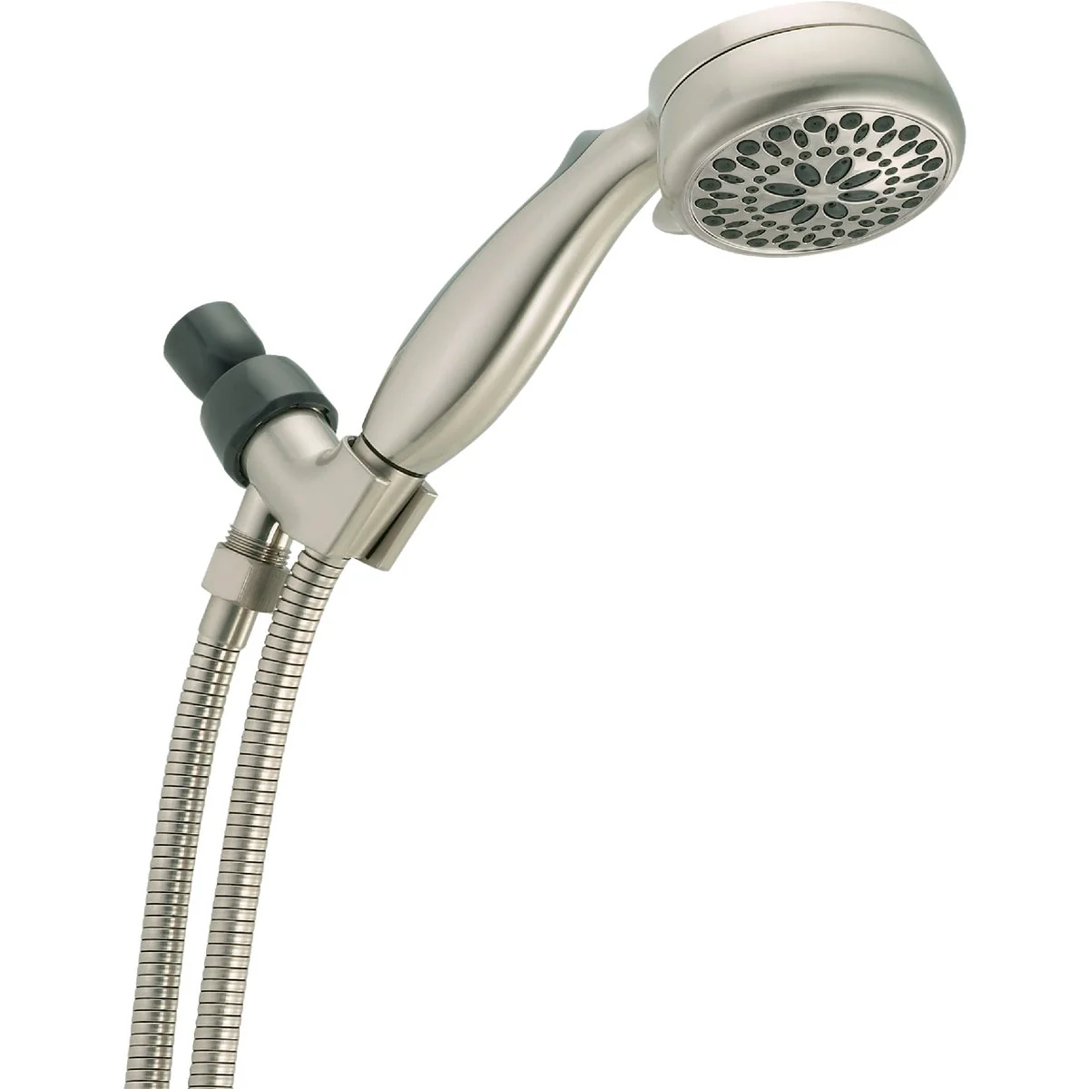 Sophisticated Delta 7-Spray 1.8 GPM Handheld Shower Brushed Nickel Outstanding