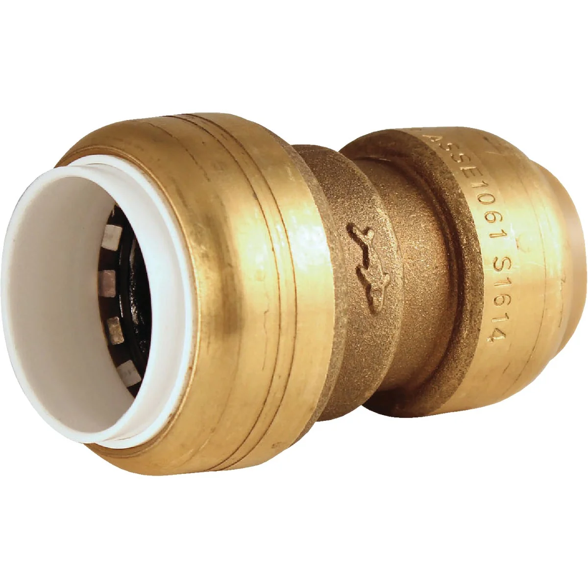 Trendy SharkBite 3 4 In. CTS X PVC Brass Push-to-Connect Coupling Dependable