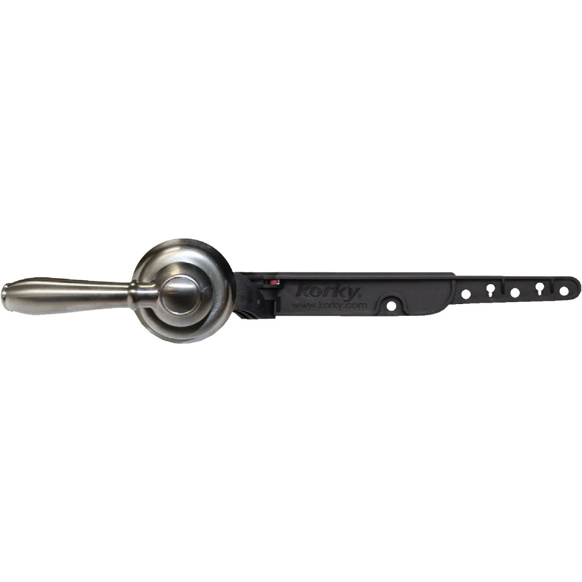 High-End Korky StrongARM Universal Brushed Nickel Tank Lever with Faucet Style Handle Recyclable