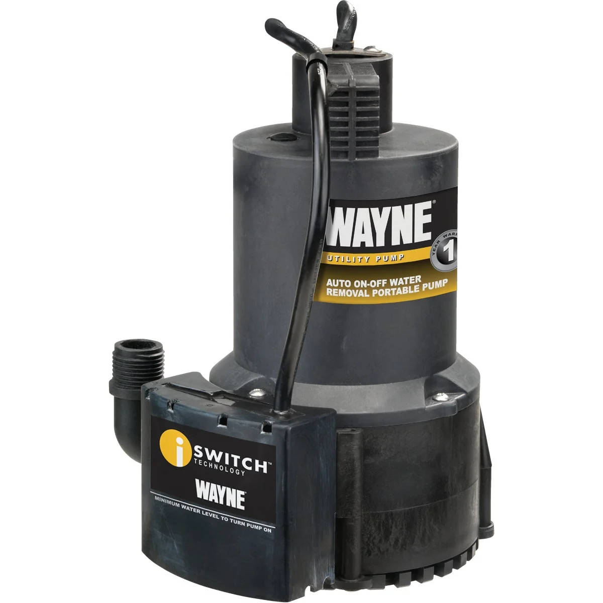 Next-Generation Wayne 1 4 HP Submersible Energy Efficient Automatic Sensor Utility Pump Prestigious