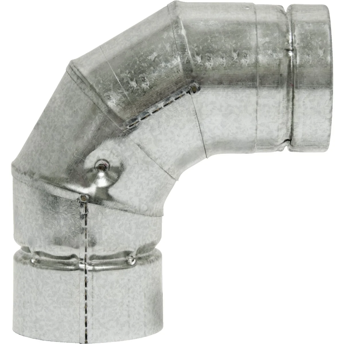 Organic SELKIRK VP Pellet Pipe 3 In. x 5-13 16 In. x 90 deg Pellet Stove Pipe Elbow Functional