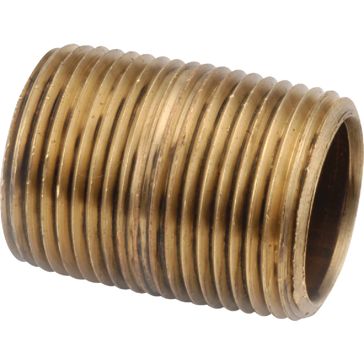 Artisan Anderson Metals 1 2 In. x Close Red Brass Nipple Efficient