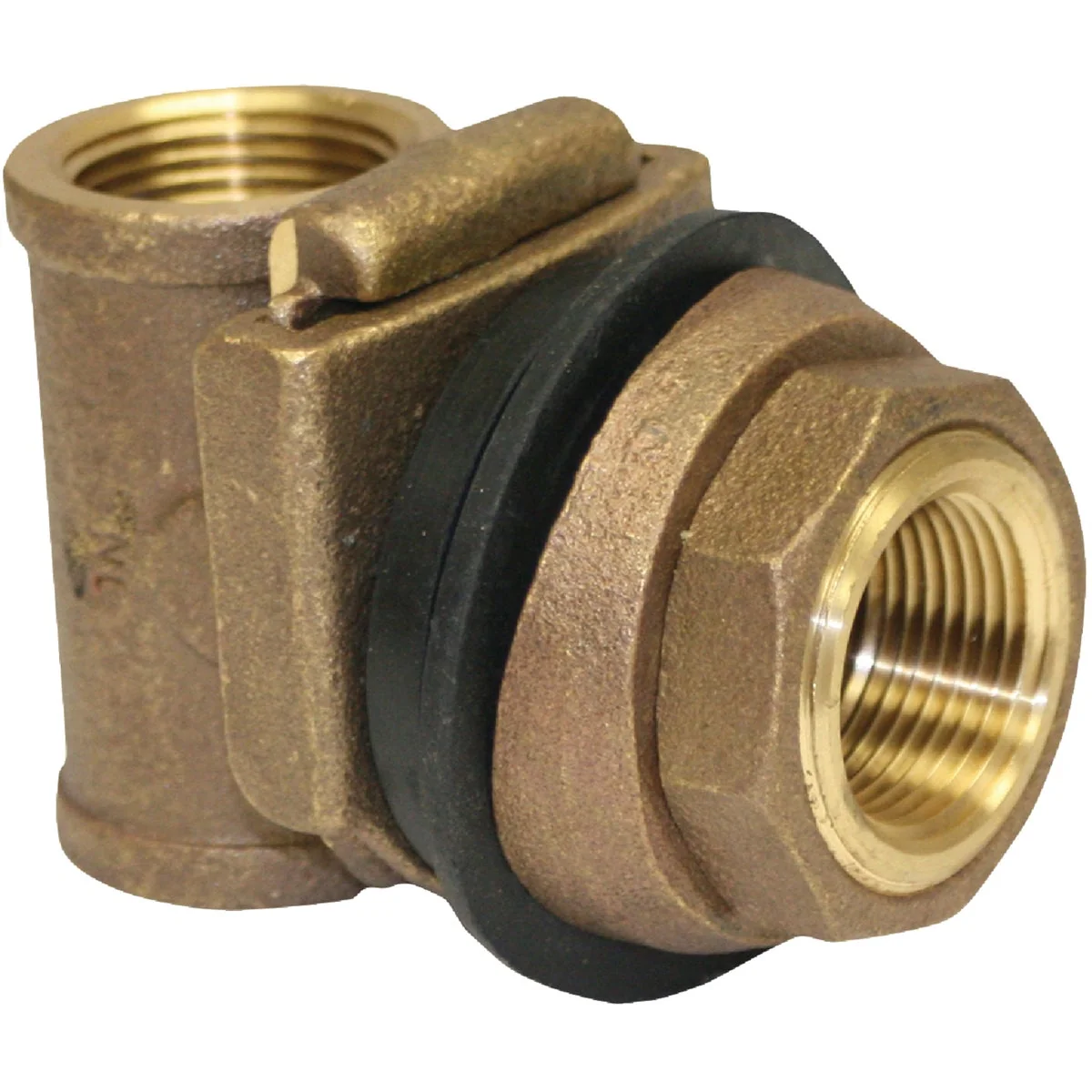 Crafted Merrill 1 In. x 1 In. FPT No-Lead Brass Pitless Adapter Original