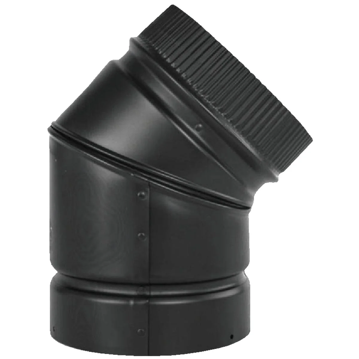 Enhanced SELKIRK Sure-Temp 6 In. 45 Degree Double Wall Smoke Pipe Elbow Premium Material