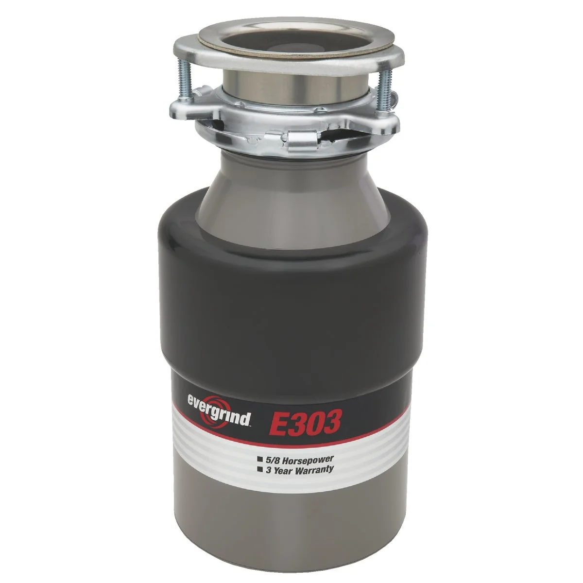 Long-Lasting Evergrind 5 8 HP Garbage Disposer 3 Year Warranty Relaxed