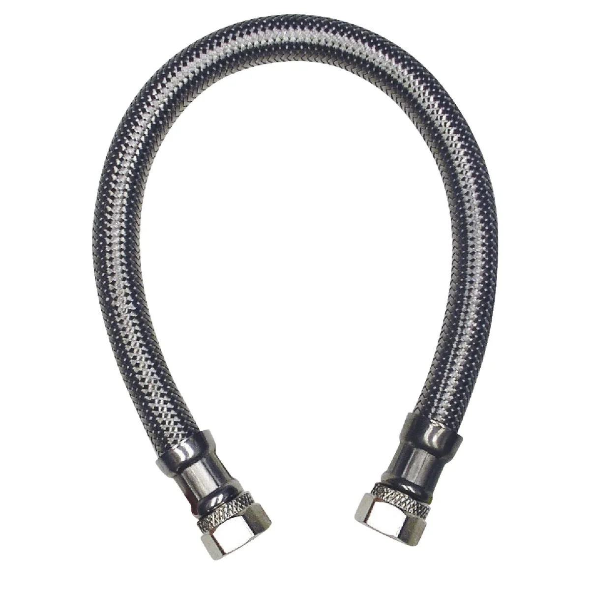 Fashionable B K 3 8 In. C x 3 8 In. C x 9 In. L Stainless Steel Faucet Connector Stylish