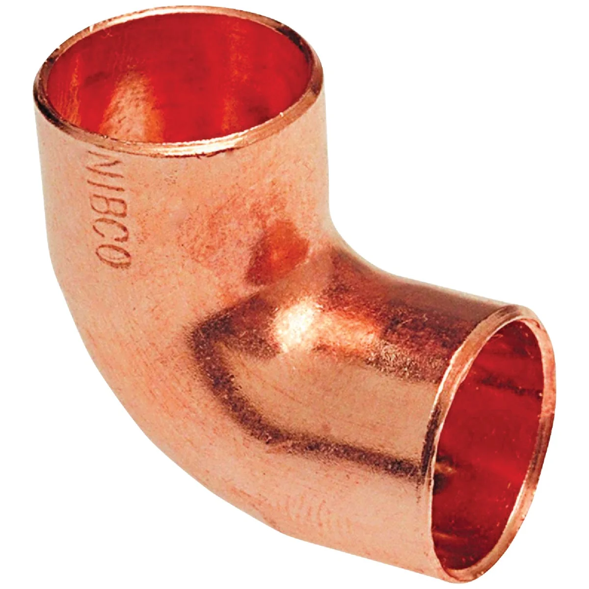 Dependable NIBCO 1 In. CxC 90 Deg. Close Ruff Copper Elbow 1 4 Bend Lightweight
