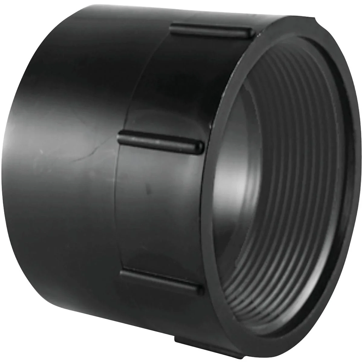 Official Charlotte Pipe 4 In. Hub x FIP Female ABS Adapter Superior