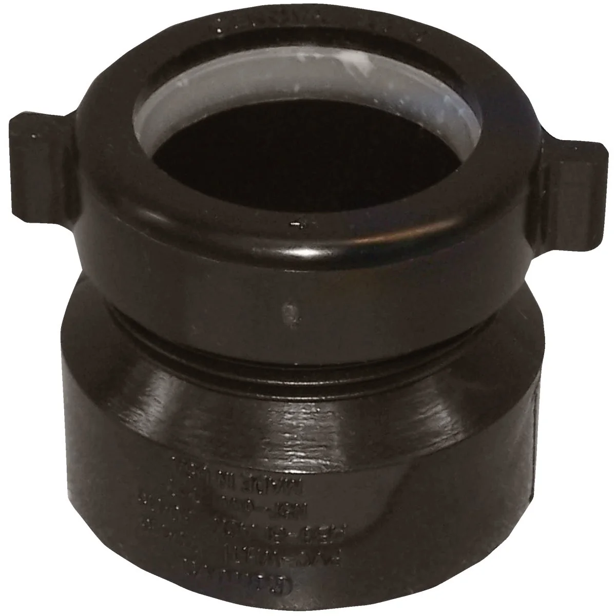 Luxury Charlotte Pipe 1-1 2 In. x 1-1 2 In. or 1-1 4 In. HUB x Tubular Black ABS Waste Adapter Organic