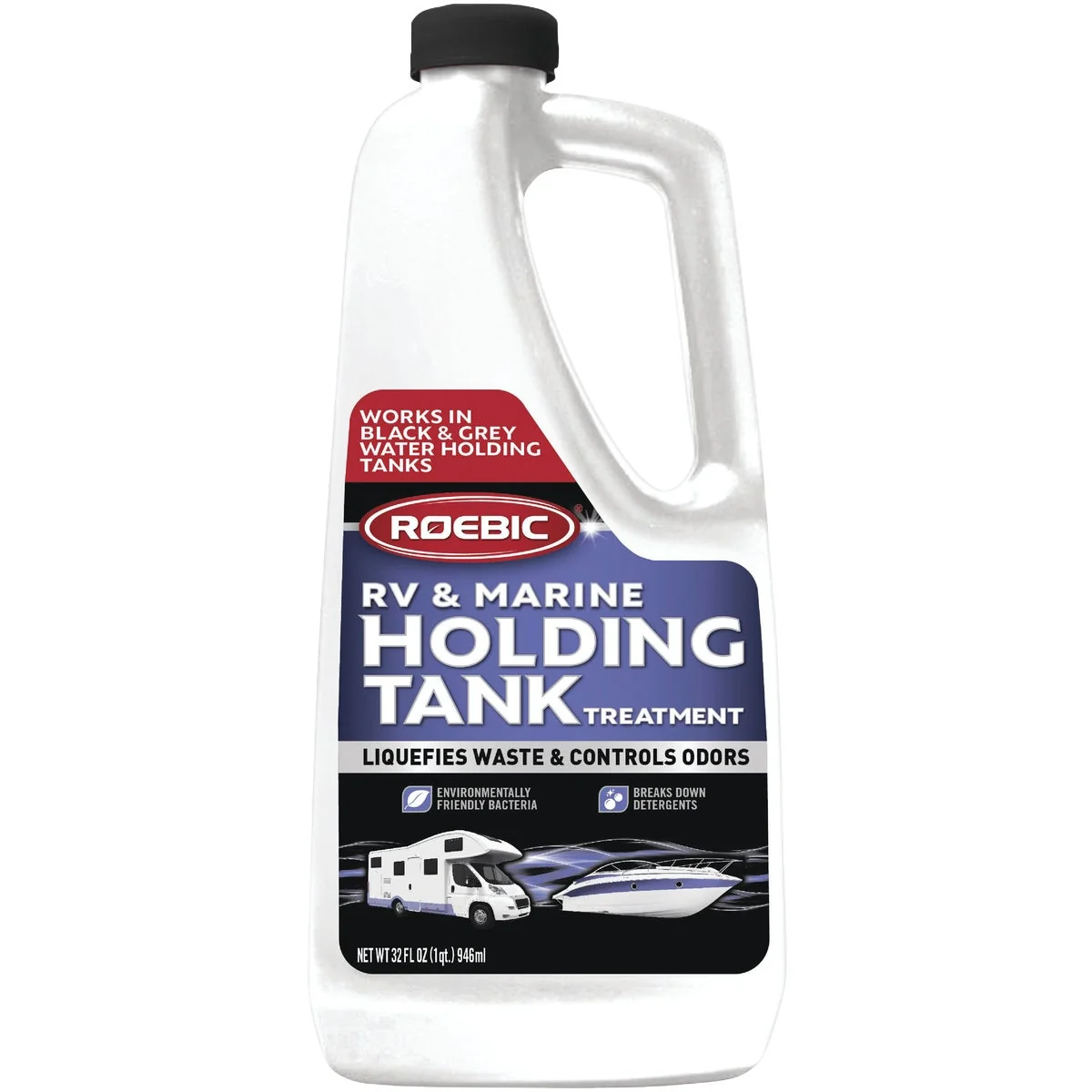 Sustainable Roebic 1 Qt. RV Marine Holding Tank Treatment Consistent
