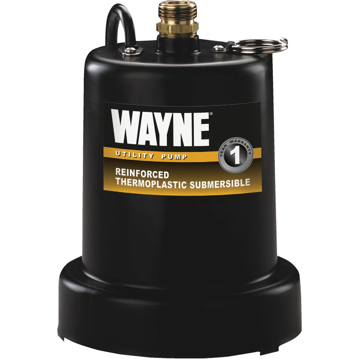 Authentic Wayne 1 4 HP Submersible Utility Pump Responsible