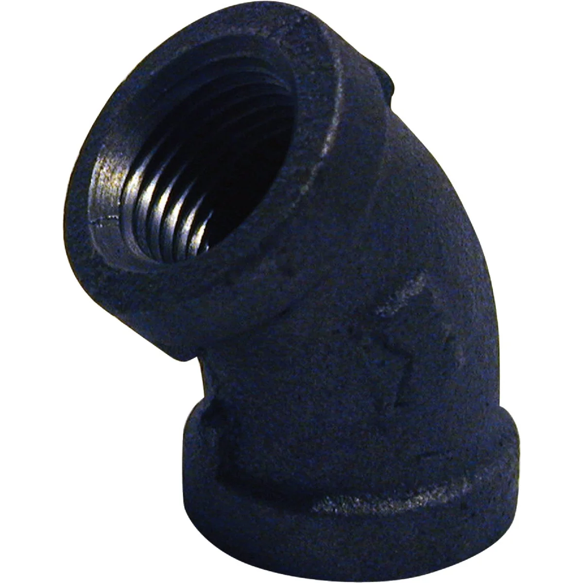 Superior Southland 3 4 In. 45 Deg. Malleable Black Iron Elbow 1 8 Bend Expertly Made