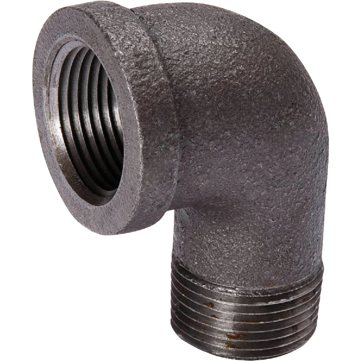 Exclusive Southland 3 8 In. 90 Deg. Reducing Malleable Black Iron Elbow 1 4 Bend Refined