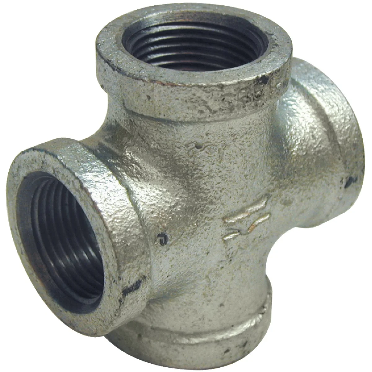 Natural Southland 1 2 In. Malleable Iron Galvanized Pipe Cross Responsible