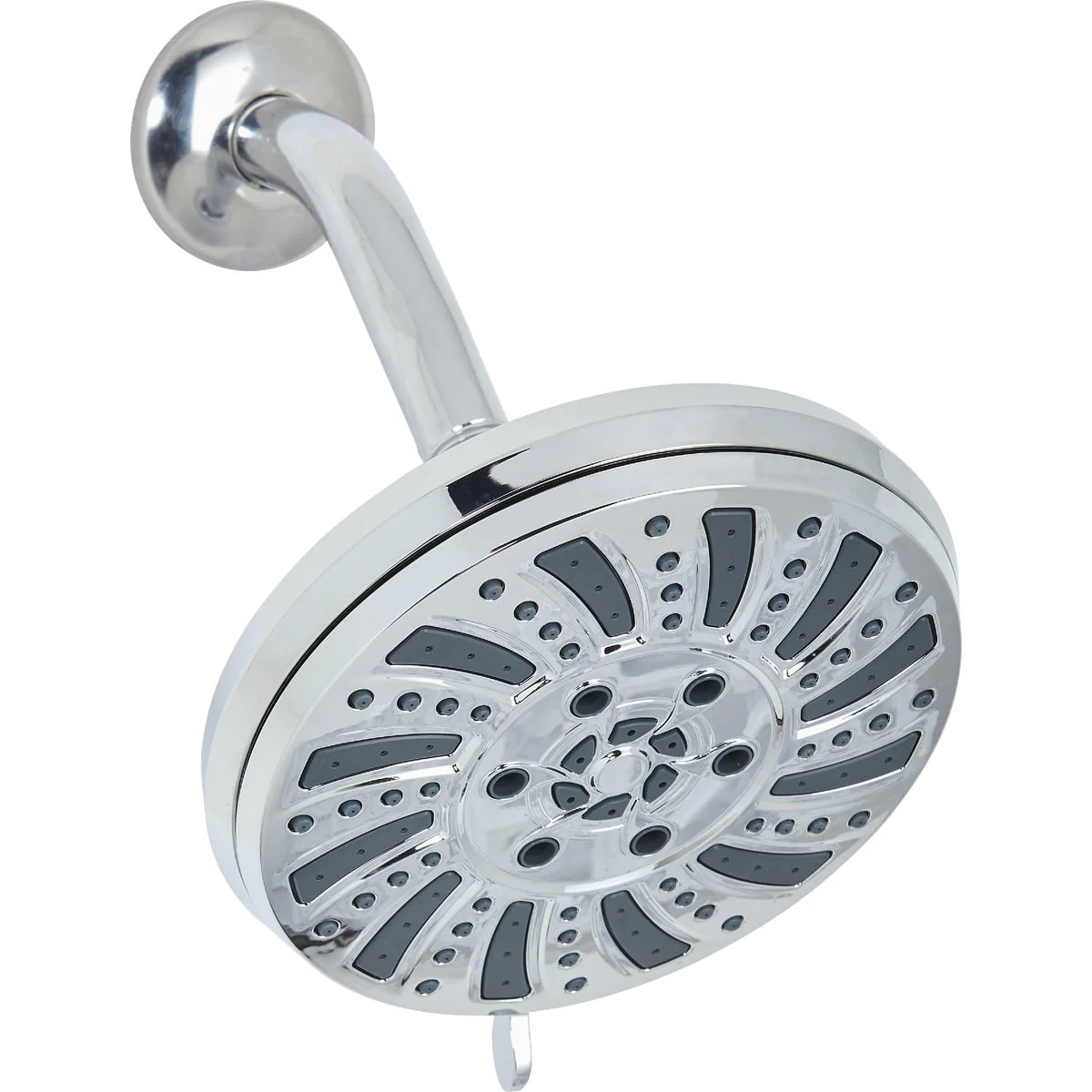 Luxury Home Impressions 6-Spray 1.8 GPM Fixed Showerhead Chrome Optimized
