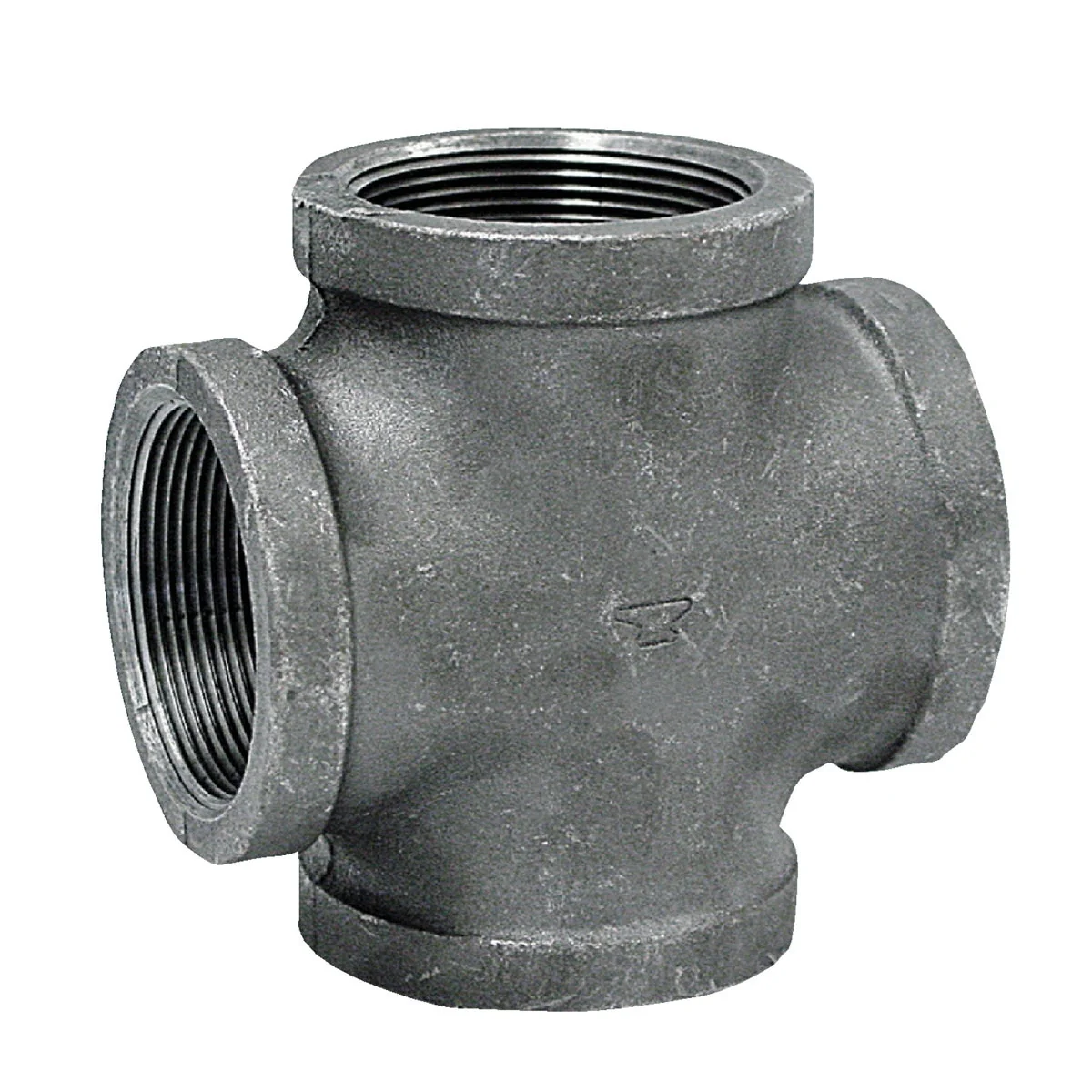 Smart Anvil 3 4 In. Malleable Iron Galvanized Pipe Cross Reusable