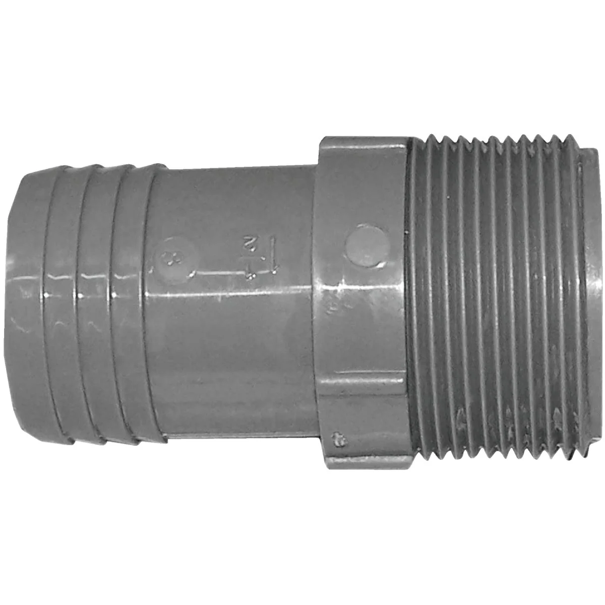 Pure Boshart 1-1 2 In. Insert x 1-1 2 In. MIP Polypropylene Hose Adapter Artisan