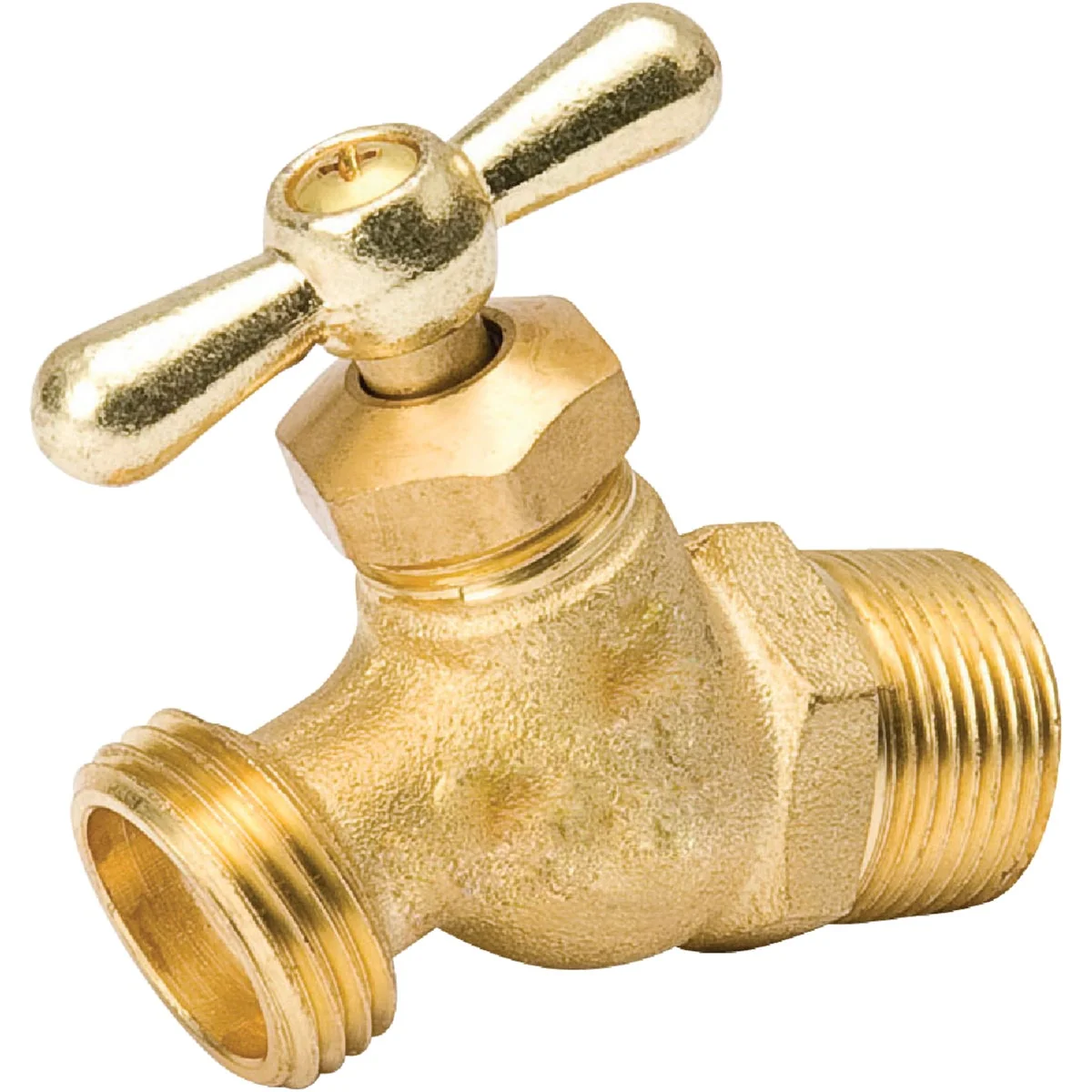 Professional B K ProLine 3 4 In. MIP X 3 4 In. Male Hose Thread No-Kink Hose Bibb Efficient