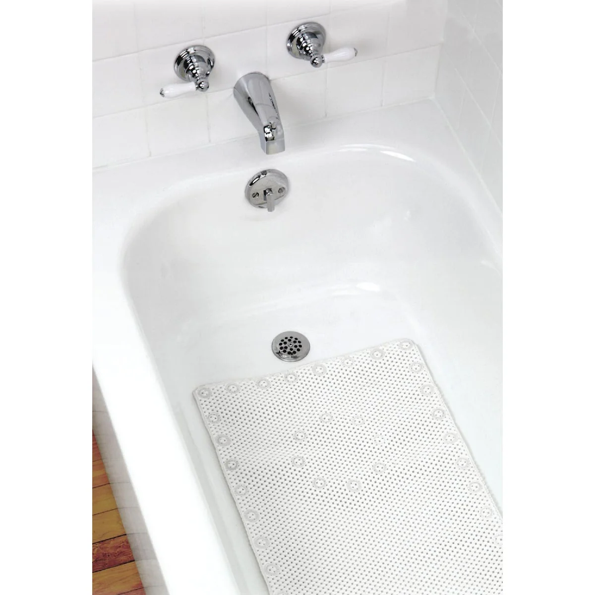 Sophisticated Zenith Zenna Home 17 In. x 36 In. Foam Bath Mat Versatile
