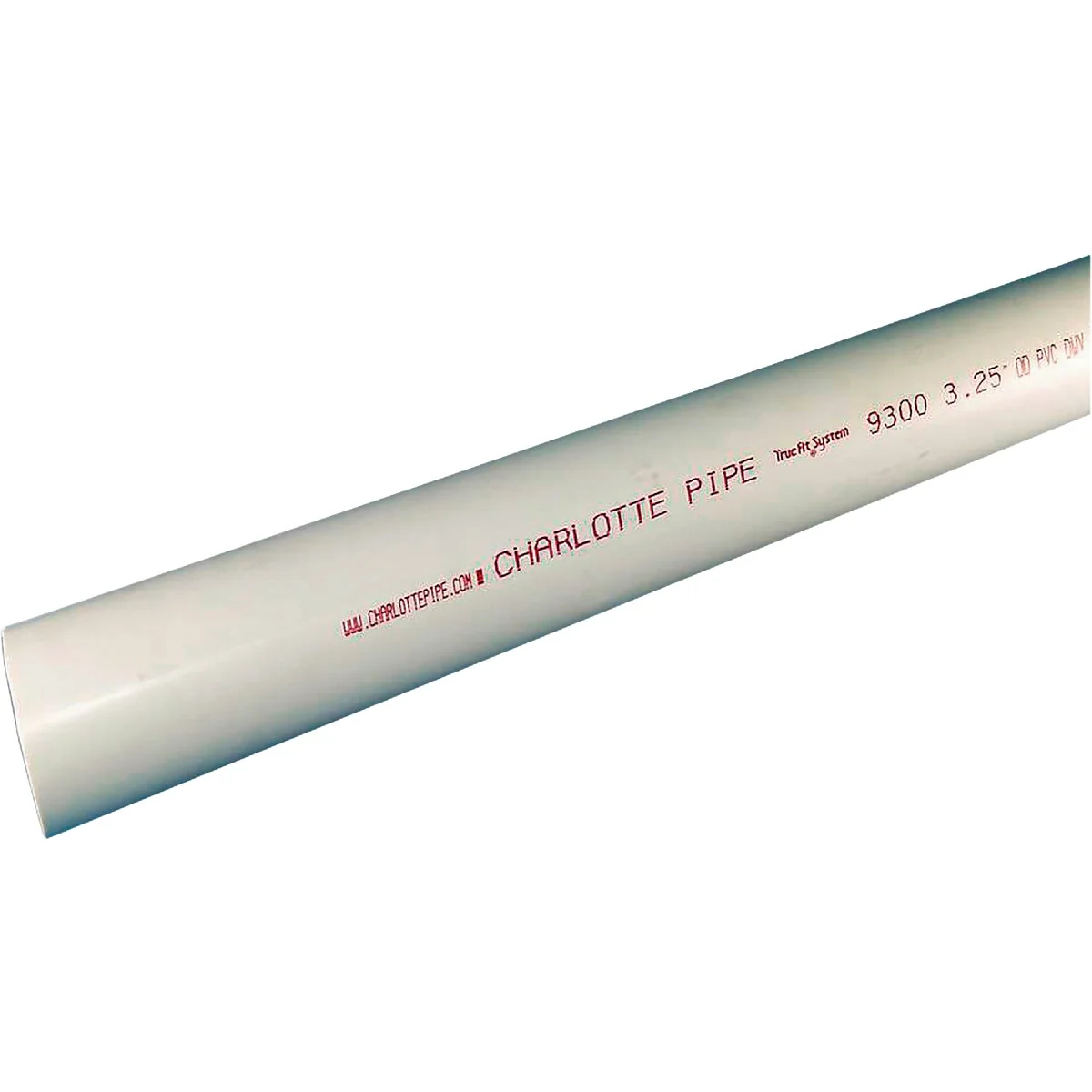 Easy-to-Use Charlotte Pipe 3 In. x 10 Ft. Schedule 30 Rigid PVC-DWV Pipe High-Performance