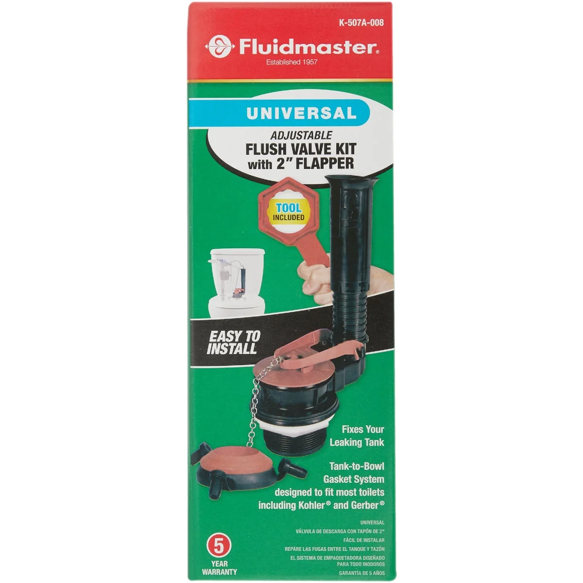 First-Class Fluidmaster Universal Toilet Repair Kit World-Class
