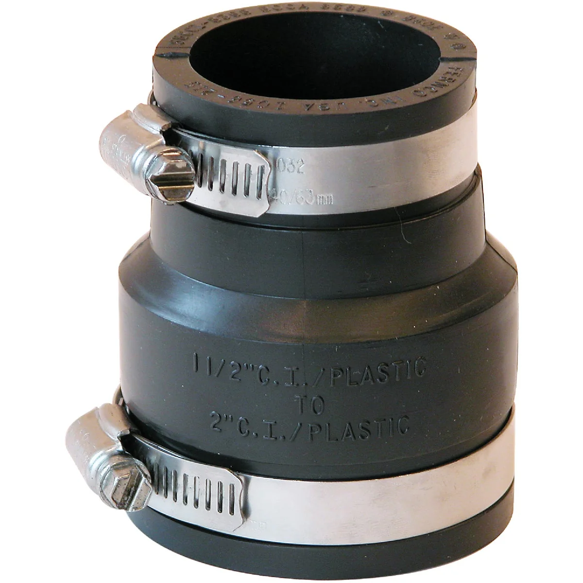 Prestigious Fernco 2 In. x 1-1 2 In. Flexible PVC Coupling Organic