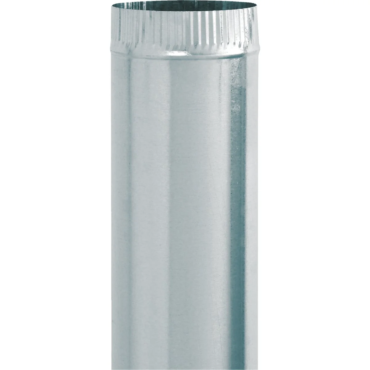 Dependable Imperial 28 Ga. 8 In. x 60 In. Galvanized Furnace Pipe Verified