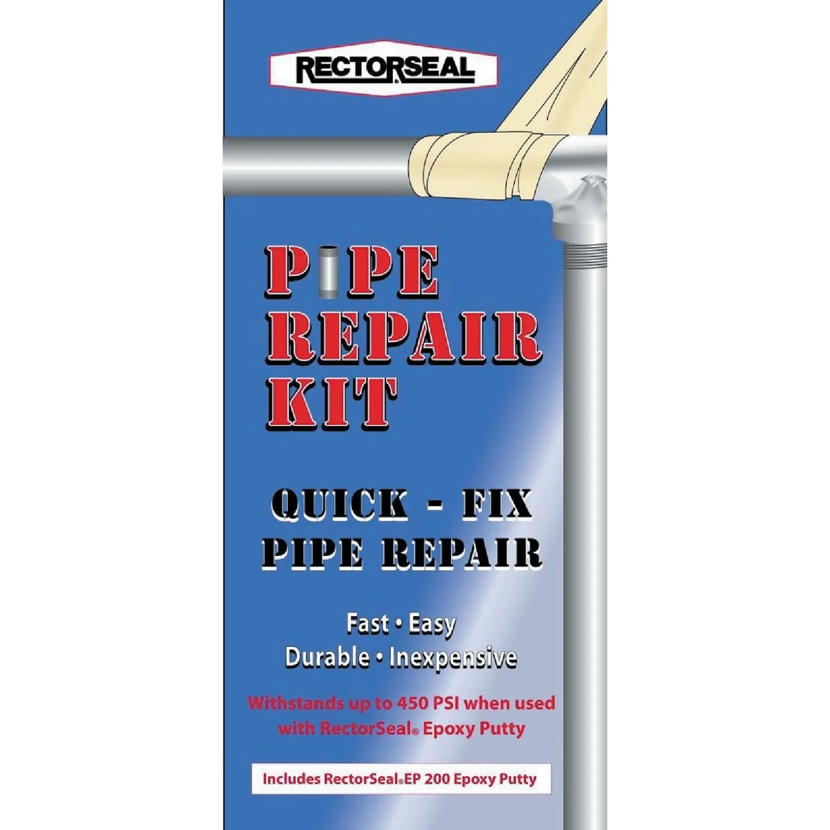 Organic Rectorseal 2 In. x 4 Ft. Pipe Repair Kit Artisan