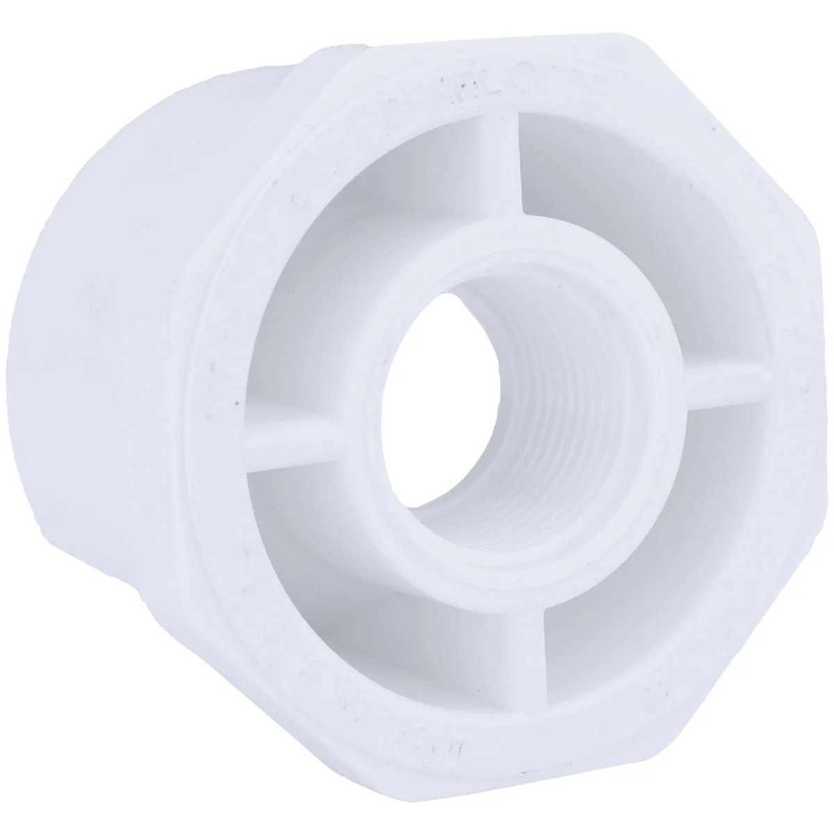 Advanced Charlotte Pipe 2 In. SPG x 3 4 In. FPT Schedule 40 PVC Bushing Next-Generation