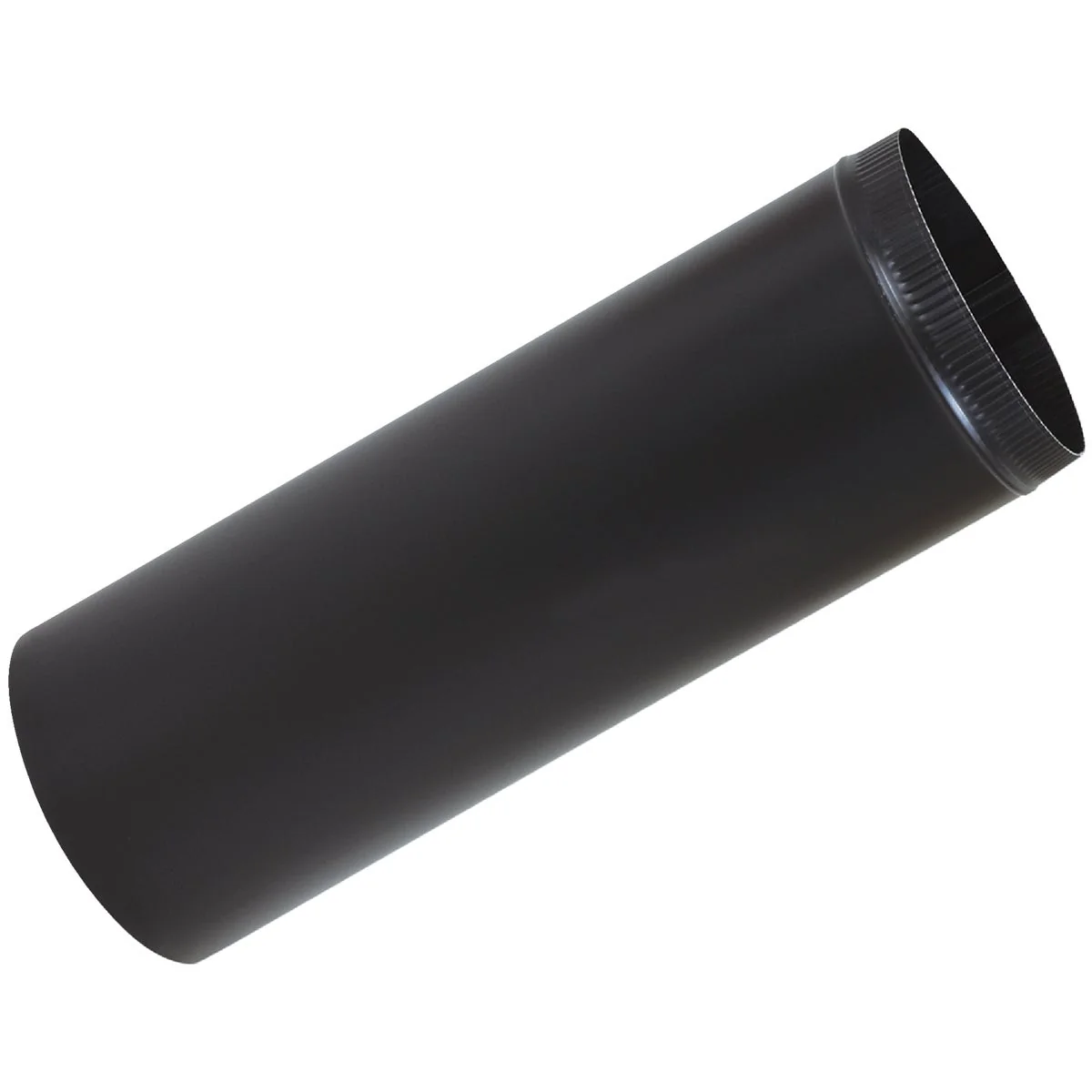 Effective Imperial Snaplock 4 In. x 24 In. 1200 F Black Stove Pipe Fast