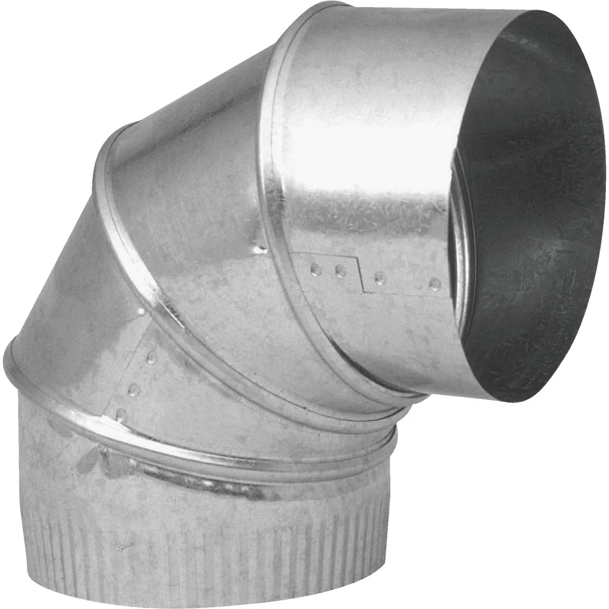 Relaxed Imperial 28 Ga. 10 In. Galvanized Adjustable Elbow Safe