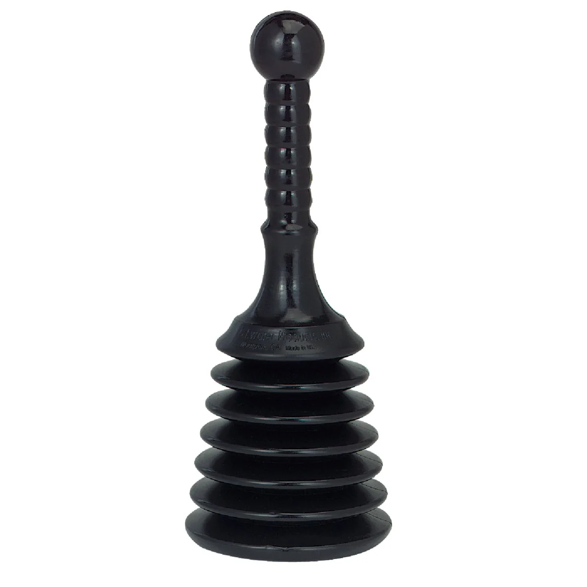 Convenient G. T. Water Master 10.9 x 4.8 Toilet Plunger Reusable