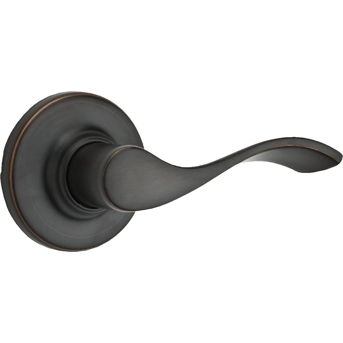 High-Quality Kwikset Venetian Bronze Balboa Passage Door Lever Fine