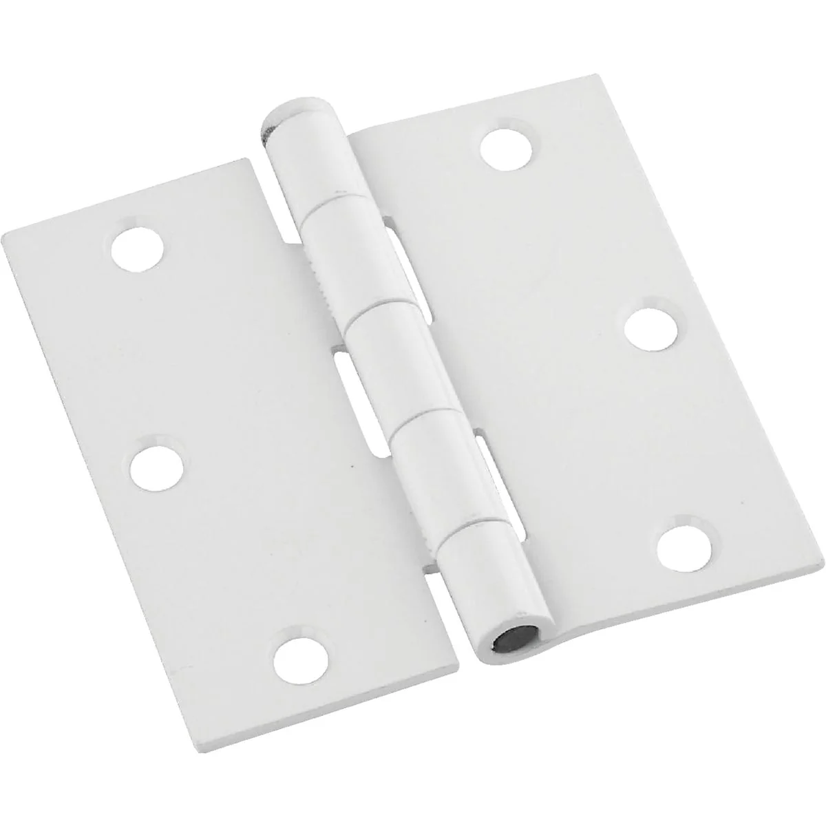 Quality National 3-1 2 In. Square White Door Hinge 3-Pack Superior